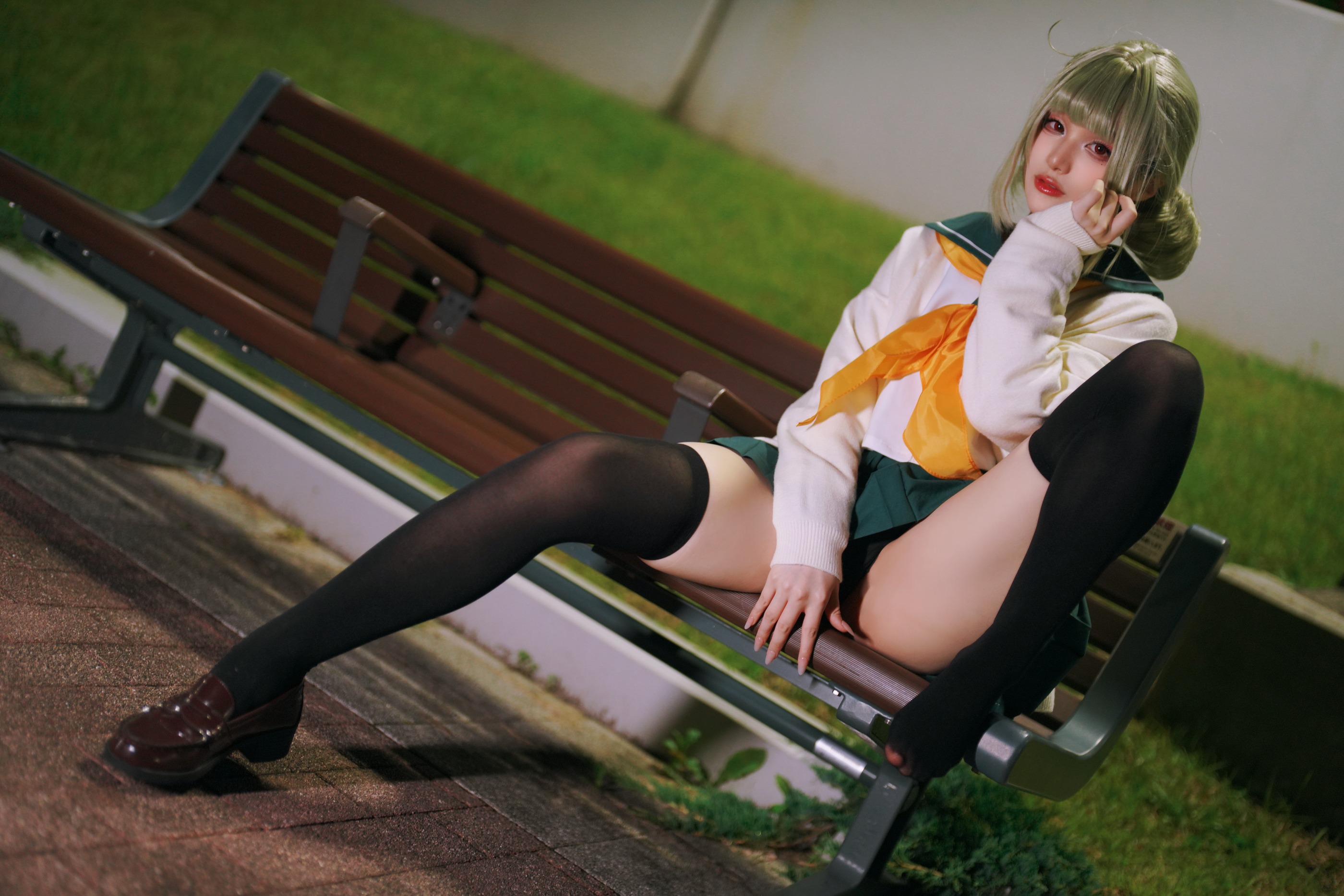 图片[1]-幼愛Youmeko – NO.017 小琪舞JK制服[48P]-XikXak